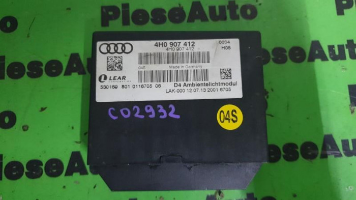 Calculator lumini Audi A8 (2009-&gt;) [4H_] 4h0907412