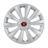 Set 4 Capace Roti, potrivite jantelor de R16, pentru Suzuki, model delta cromat