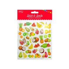 Fructe Lipește și z&acirc;mbește - Abtibild Daco