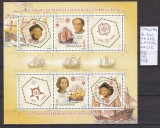 2005 50 de ani de la prim emis de marci EUROPA-CEPT Bl.360 LP1691b MNH P4+1Lei, Organizatii internationale, Nestampilat