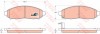 Set placute frana,frana disc NISSAN NAVARA platou / sasiu (D40) (2008 - 2016) TRW GDB3404