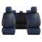 Set Huse Scaune Auto DeluxeBoss Classico, pentru bancheta rabatabila fractionata, 11 piese, albastru inchis Automobile ProTravel
