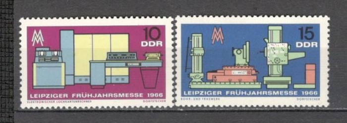 D.D.R.1966 Targul de primavara Leipzig SD.182