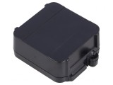 Cutie de conexiuni neagră 44.5x57x19mm