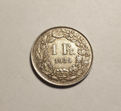 Elvetia 1 Franc 1939 Aunc Unc foto