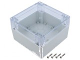 Carcasă universală 120mm x 120mm x 75mm cu bucșă din alamă