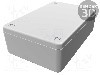 Carcasa ABS, 56mmx85mmx24mm, IP54, HAMMOND - 1591XXMBK