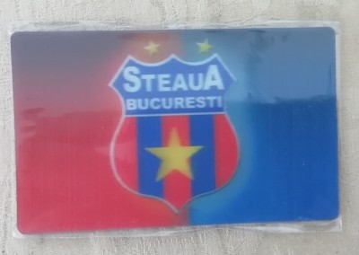 D2 - Magnet frigider - tematica sport - fotbal - Clubul Steaua Bucuresti foto
