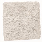 Perna Decorativă, Shaggy, Bej, 51x51cm, Poliester, Oem