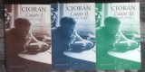 Emil Cioran --- Caiete, editura Humanitas, 3 volume, stare foarte buna