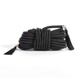Sfoara bondage Rosy Tassels Negru