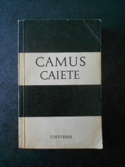 ALBERT CAMUS - CAIETE foto