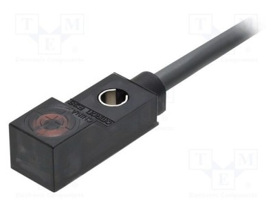 Senzor inductiv OMRON E2S 0-2,5mm PNP NC 10-30V IP67 cablu 1m foto