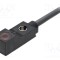 Senzor inductiv OMRON E2S 0-2,5mm PNP NC 10-30V IP67 cablu 1m