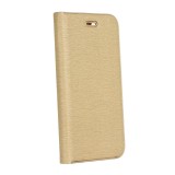 Husa SAMSUNG Galaxy J5 2017 - Leather Luna TSS, Auriu