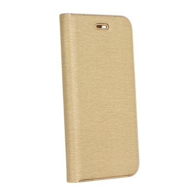 Husa Pentru HUAWEI P9 Lite Mini - Leather Luna TSS, Auriu foto