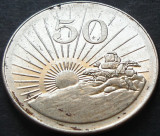 Moneda exotica 50 CENTI - ZIMBABWE, anul 1980 *cod 382