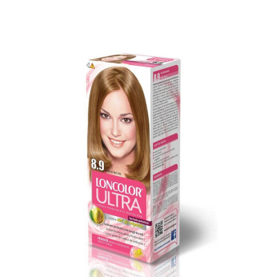 Vopsea de Par Permanenta LONCOLOR Ultra 8.9, 100 ml, Blond Inchis, Vopsea de Par LONCOLOR, Vopsea de Par Blond Inchis, Vopsea Blond Inchis de Par, Pro foto