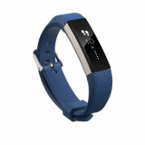 Curea Bratara pentru Fitbit Alta/Fitbit Alta HR, cu catarama, marimea S, Albastru inchis