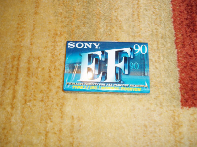 Caseta audio Sony C-90EFB, 90 minute sigilată foto