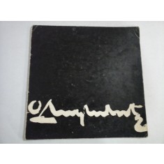EXPOZITIA RETROSPECTIVA OCTAVIAN ANGHELUTA * Bucuresti Octombrie-Noiembrie 1974 Sala Dalles