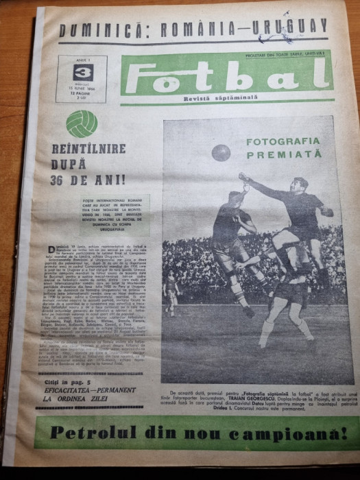 fotbal 15 iunie 1966-petrolul ploiesti campioana ,36 de ani de la primul meci