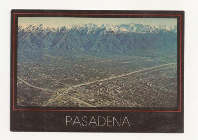 FA7 - Carte Postala - SUA - Pasadena, circulata 1985 foto