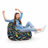 Fotoliu Puf Bean Bag tip Para XL Skate, Updeco