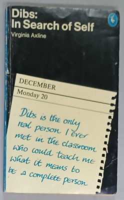DIBS : IN SEARCH OF SELF by VIRGINIA AXLINE , PERSONALITY DEVELOPMENT IN PLAY THERAPHY , 1976 foto