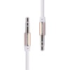 Cablu Audio Remax L100 3.5mm la 3.5mm, 1m, Alb