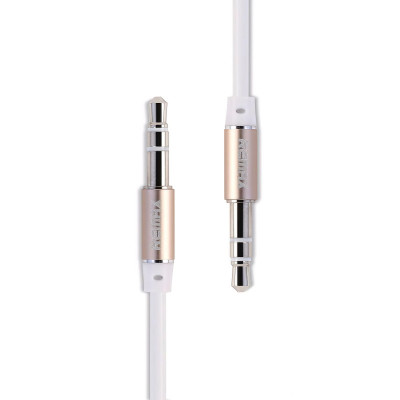 Cablu Audio 3.5 mm la 3.5 mm Remax L200, 2 m, Alb foto