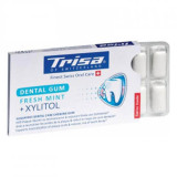 Cumpara ieftin Guma dentara Fresh Mint+ Xylitol, 12buc, Trisa