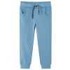 Pantaloni de trening pentru copii, albastru, 128, vidaXL