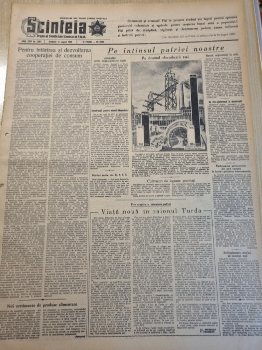 scanteia 13 august 1955-art. orasul turda,raionul radauti