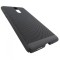 Husa tip capac spate Metallic Mesh neagra pentru Nokia 8