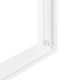 Rama Aluminiu Alb Panou LED Slim 595x1195x40mm - NOVELITE