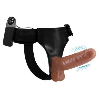 Strap On cu vibratii Real Deal foto