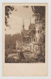 bnk cp Sinaia - Castel Peles - Fatada - necirculata interbelica - colectia C Stefanovici