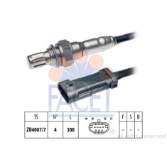 Sonda lambda Dacia Duster, Duster SUV, Logan, Logan Express, Logan Mcv, Logan Pick-Up; Renault Clio II, Clio Symbol I, Kangoo, Kangoo Express, Logan