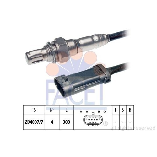 Sonda lambda Facet 107281