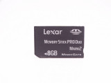 Card memorie Lexar Memory Stick Pro Duo Magic Gate 8 GB