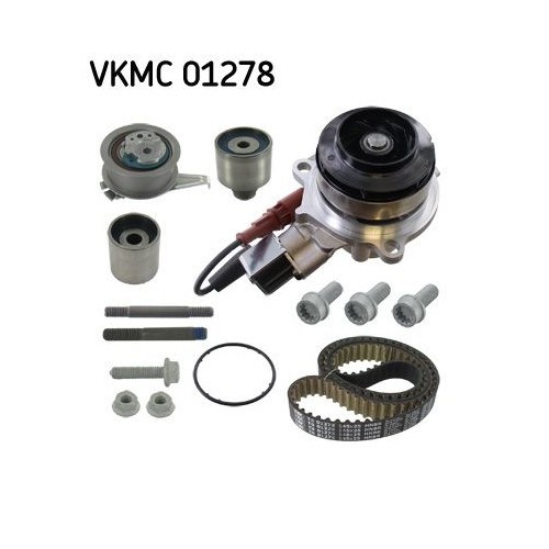 SKF Set pompa apa + curea dintata