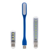 Cumpara ieftin Set iluminare birou USB complet, 2 lampi LED 3W (3 LED + 8 LED) cu protectie + lampa flexibila 1.5W albastra 16.8 cm, 5V, compatibile laptop, PC, powe