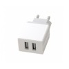 Incarcator Retea USB XO-L75, 2.4A, 2 Porturi USB, Alb
