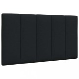 Perna Tablie Pat Gossi 90cm Neagra Textil Umplutura PP Fixare Velcro Design Modern
