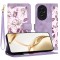 Husa personalizata fete Honor 200 Techsuit FlipCraft, mov