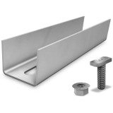K2 Systems Conector de șine 1004107 Set SolidRail Ultra Light și Light