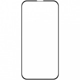 Folie Protectie Ecran 3MK HardGlass Max Lite pentru Apple iPhone 13 Pro Max, Sticla securizata, Full Face, Full Glue, Neagra