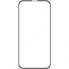 Folie Protectie Ecran 3MK HardGlass Max Lite pentru Apple iPhone 13 Pro Max, Sticla securizata, Full Face, Full Glue, Neagra