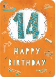 Felicitare - 14th Birthday - Baieti | Ling Design